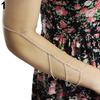 Women Layered Upper Arm Shoulder Slave Harness Chain Armband Cuff Armlet Bracelet