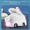 USB Charging Kapibala Watch Electric Toy 3D Cartoon Rabbit Racing Toys  for Children/Student Gift
