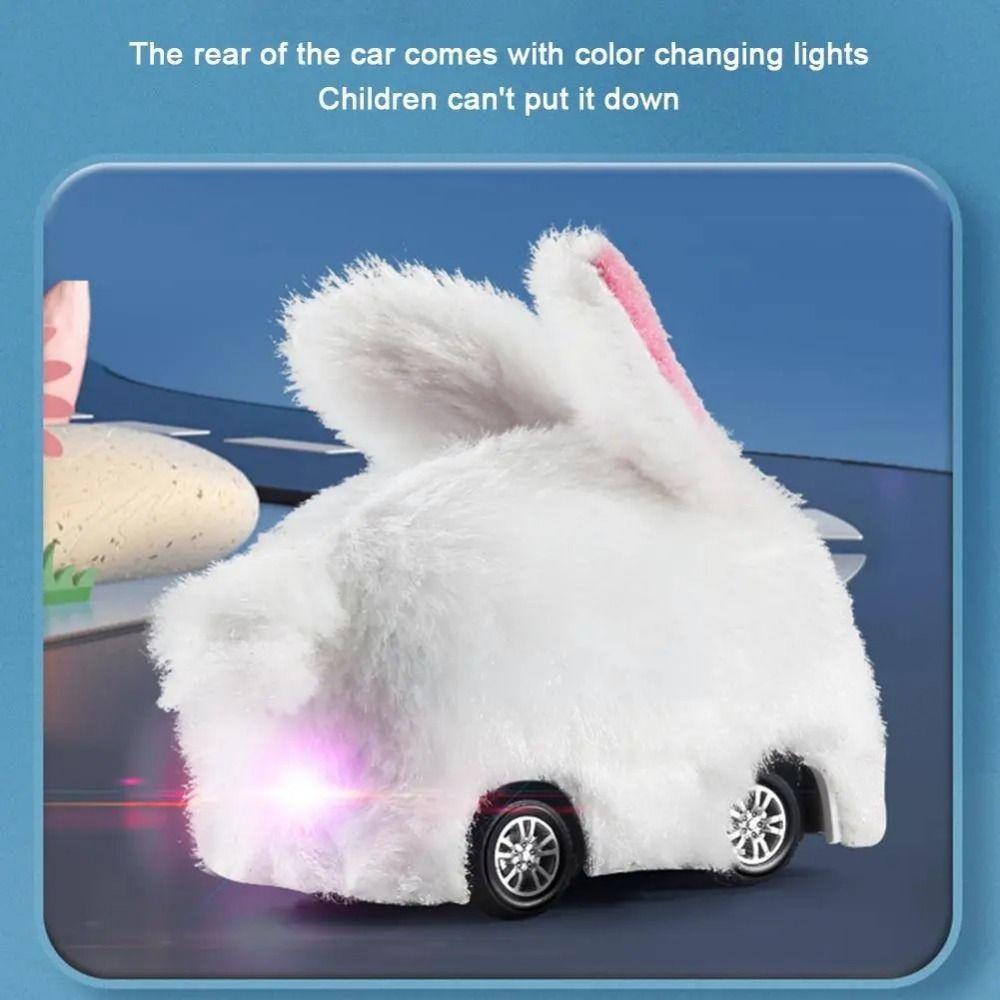 USB Charging Kapibala Watch Electric Toy 3D Cartoon Rabbit Racing Toys for Children/Student Gift