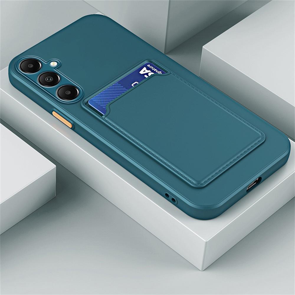 Чехол-кошелек для Samsung A 16 5G, цветная сумка для карт, задняя крышка для Samsung Galaxy A16 5G 4G, мягкий силикон, противоударный чехол на SamsungA16