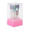 7pcs Drill Bits for Nails Tungsten Carbide Drill Bits Manicure Pedicure Remover Tools for Acrylic Ge