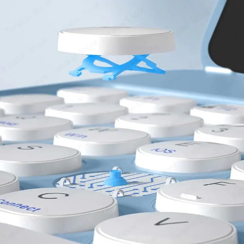 Чехол с поворотом на 360° и клавиатурой-тачпадом для iPad Air 11 Air 5 4 3 Pro 11 2022-2018 Чехол для iPad 10th 9th 8th 7th Gen Pro 10.5