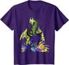 Disney Sleeping Beauty Maleficent Dragon Silhouette T-Shirt S-4XL