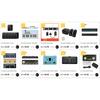 M-VAVE Cube BABY Rechargeable Multi Effects Pedal for Electric Bass Guitar Recording Audio Interface Function Cuvave Pedal