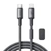 Joyroom 30W USB-C To Lightning Cable, 1.2M Grey