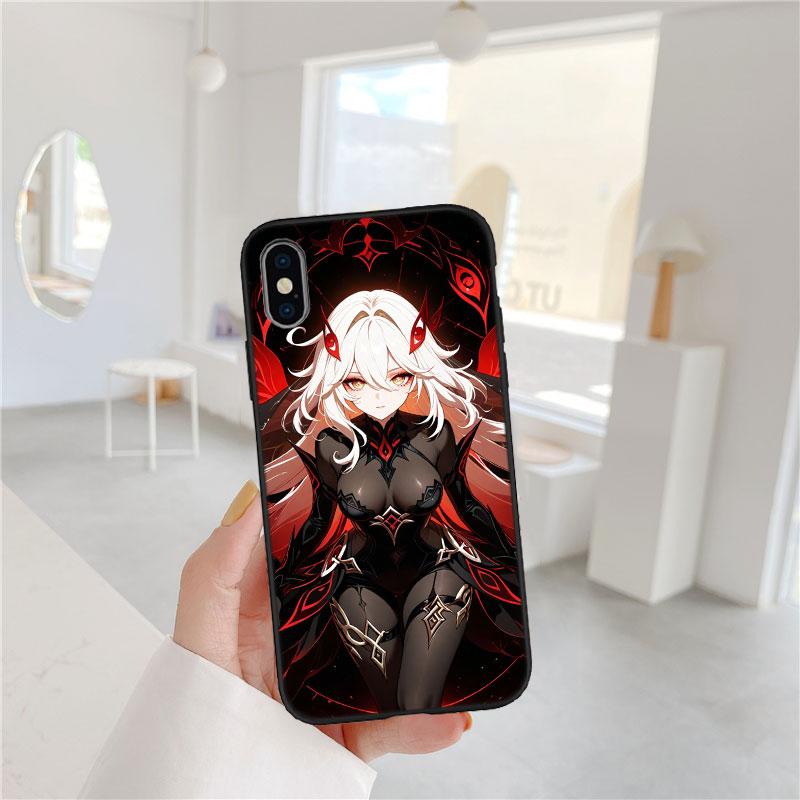 FM26 Genshin Impact Soft Shell Phone Case for Samsung Galaxy S20 S21 S22 Ultra FE + Plus A21S A22 A24 A25 A26 A30 A30S A31