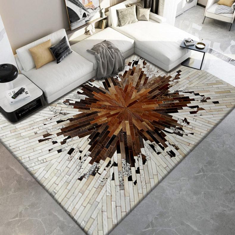 WTEMPO Ретро Ковер для Гостиной Французский Средневековый Стиль Коврик под Диван Спальня Прикроватный Ковер