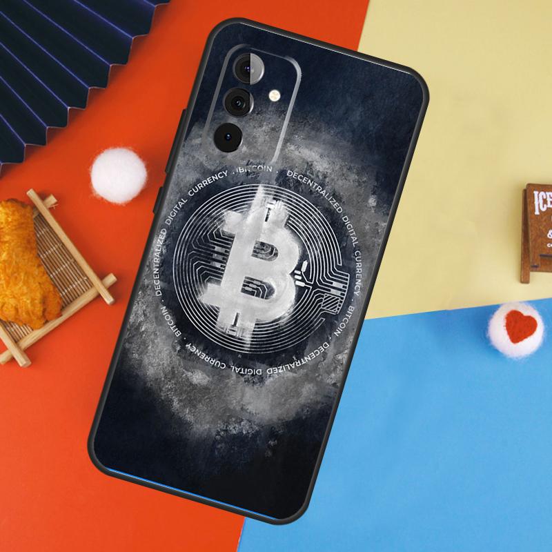 Чехол Bitcoin для Samsung Galaxy A52 A32 A12 A53 A33 A23 A13 A54 A34 A14 A51 A15 A25 A35 A55