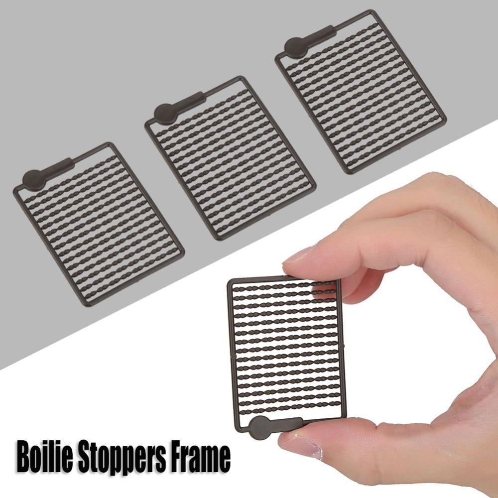 10Pcs ABS Hair Rig Boilie Bait Stops 5.2 x 4 cm Boilie Bait Stoppers Carp Fishing