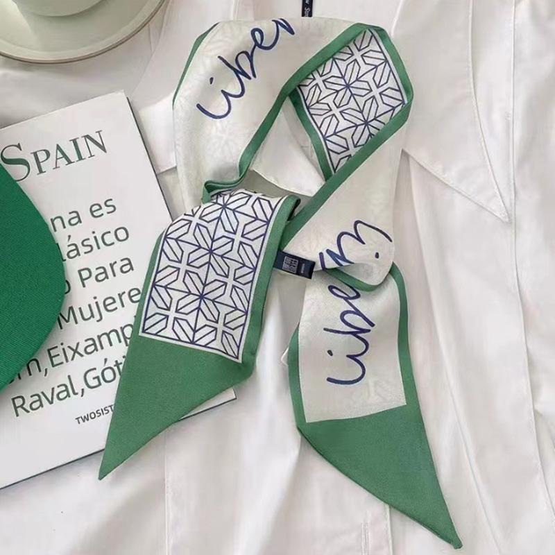 Multifunctional Flower Printed Hair Band Headwear Scarves