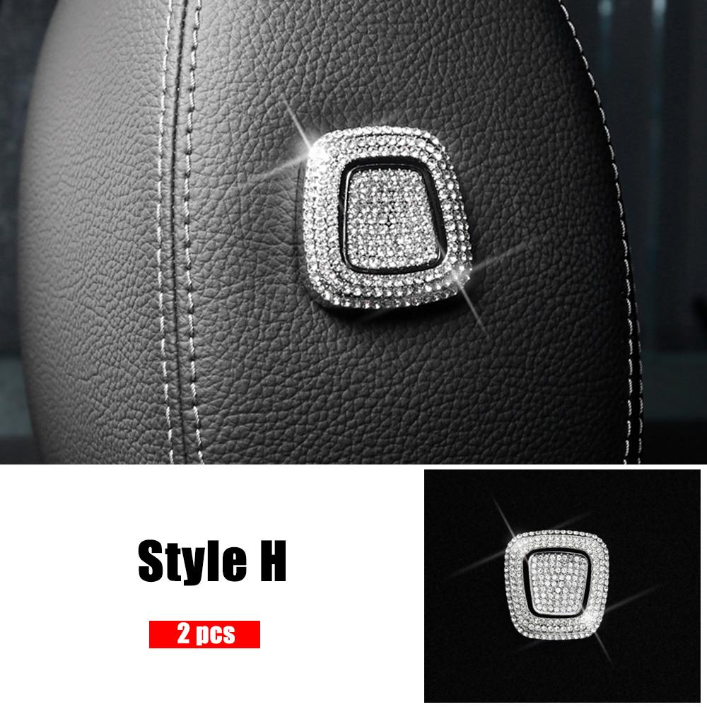 For Mercedes Benz B Class W247 B180 B200 B220 B250 Interior Central Console Decoration Refit Crystal Diamond Ring Trim