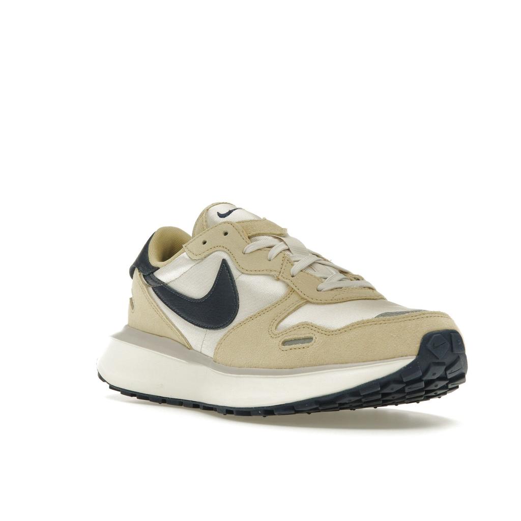 Nike Phoenix Waffle Light Orewood Brown Midnight Navy Женские кроссовки Кремовые Team-Gold Light-Iron-Ore FD2196-101