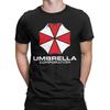 Футболка Umbrella Corporation Residents Evils Хлопковая футболка с круглым вырезом и коротким рукавом Идея для подарка Одежда
