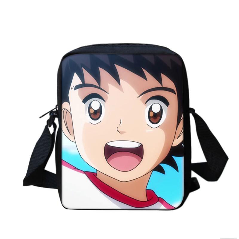 Многофункциональная сумка через плечо Captain Tsubasa большой вместимости, идеальный подарок для мальчиков и девочек на школьные дни рождения