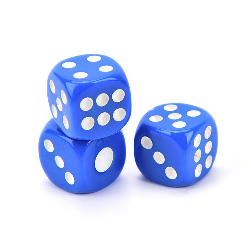 10 шт./компл., стандартный набор высококачественных кубиков 12*12*12 мм, набор D6, акрил для игр