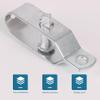 Galvanised Cable Tensioner Heavy Duty Wire Ratchet Tensioner New Electric Fence Tightener  Home