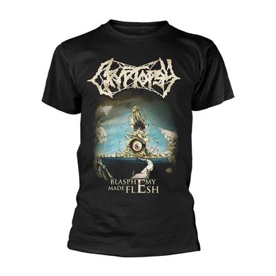 Cryptopsy Blasphemy Made Flesh Официальная мужская футболка-