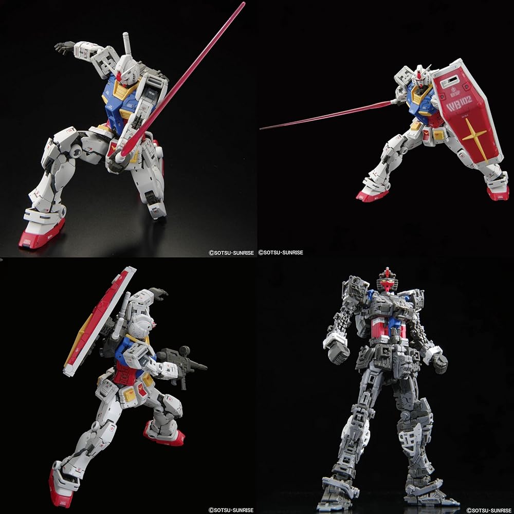 RG 1/144 RX-78-2 Вер.2.0 Набор для сборки Предварительно окрашенный Сборная модель Масштаб 1/144