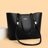 Simple Retro Tote Bag, High-quality PU Leather Shoulder Bag for Women's Tote Bag Suitable for Daily, Leisure, Commuting