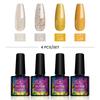 Набор гель-лаков PHOENIXY 8 мл, 4/6 шт., полуперманентные гибридные лаки с УФ-замачиванием для маникюра, базовое верхнее покрытие