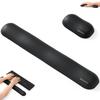 UnivoColors Memory Foam Mouse Keyboard Wrist Wrist Premium PU Fits Laptops and Full Size Reduces Disperses Body Relieves Wrist Ideal for PC Gaming