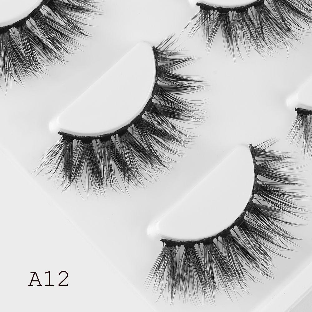 Attractive Cross Beauty Makeup Wispy Lashes False Eyelashes Extension Tools Voluminous Cilia