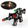 Children's Camouflage Light-Up Musical Toy Submachine Gun