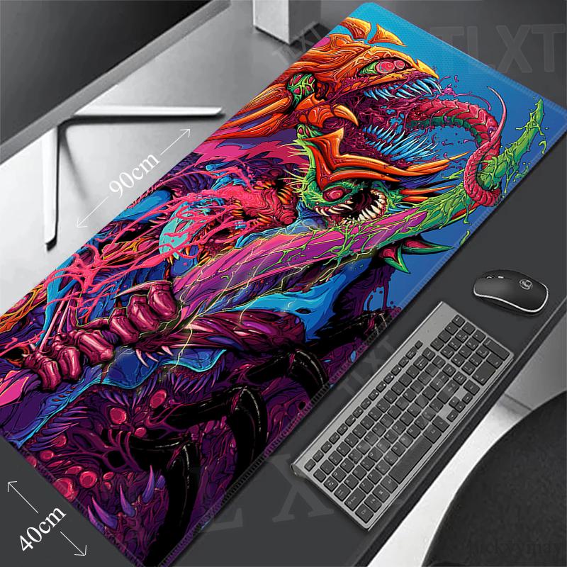 XXL Lock Edge Mousepads Large Gaming Mousepad Keyboard Mats Mouse Mat Cute Cat Desk Pad For Gift Kawaii Mouse Pads Extanded Pads