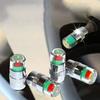 1 SET Tire Pressure Monitoring Cap Car Tire Pressure Monitoring Plastic Core Set Tire Pressure Cap Tire Pressure Cap