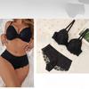 French Sexy Lace Lingerie Set for Small Chest Gathered and Lifted Anti-sagging Women's Bra