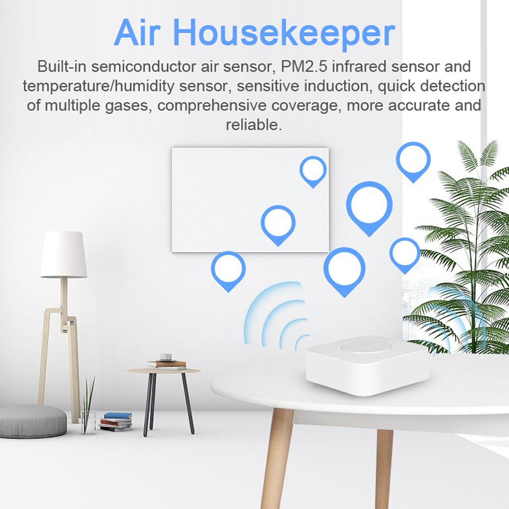 Интеллектуальный монитор качества воздуха Tuya WiFi 6-в-1 Air Housekeeper