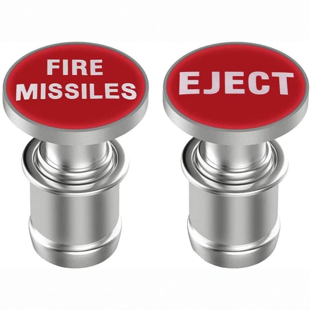 Алюминий заглушка заглушка кнопка 12 сменные аксессуары Анодированный алюминий отделка автомобиля Совместимый