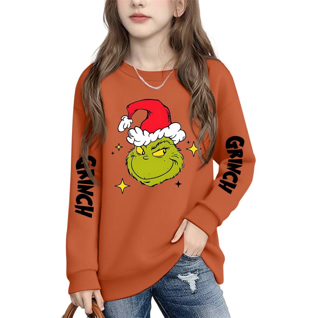 Boys Girls Child Fashion Daily Versatile Casual Crewneck Sweatshirts Daily Long Sleeve Patchwork Top Sweatshirts