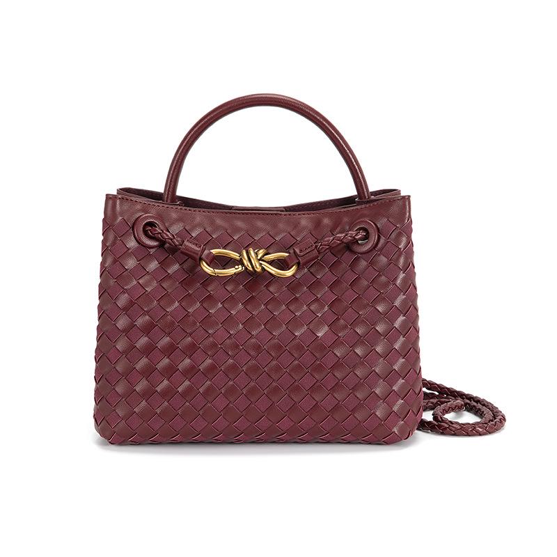 Плетеная металлическая веревочная пряжка Многоцелевая сумка-тоут: Сумка-тоут большой вместимости и сумка через плечо