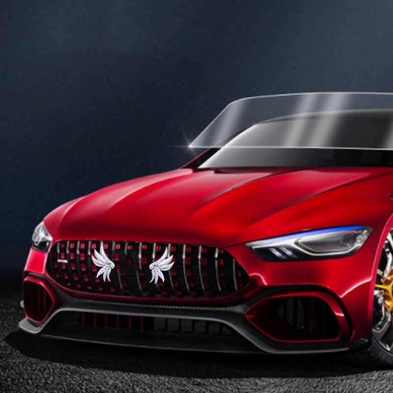 3D Крылья Ангела Автонаклейки 3D Наклейки на Авто Внешние Автоаксессуары Сплав Цинка Авто Украшения 3D Значок Эмблема Наклейка Для Автомобиля
