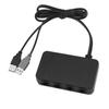 4 Port Gamecube Controller Adapter for GC To Switch/WII U/PC Conversion Box Game Handle Converter for Multi-Player Games