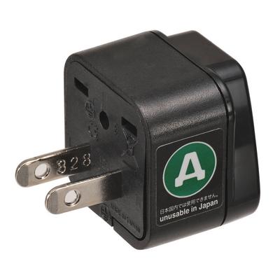 Переходник-адаптер для путешествий за границу Eleplug A Type 10A 250V Исключение Одобренный продукт Road Warrior RWG-P001 (Америка, Канада, Тайвань, Мексика,