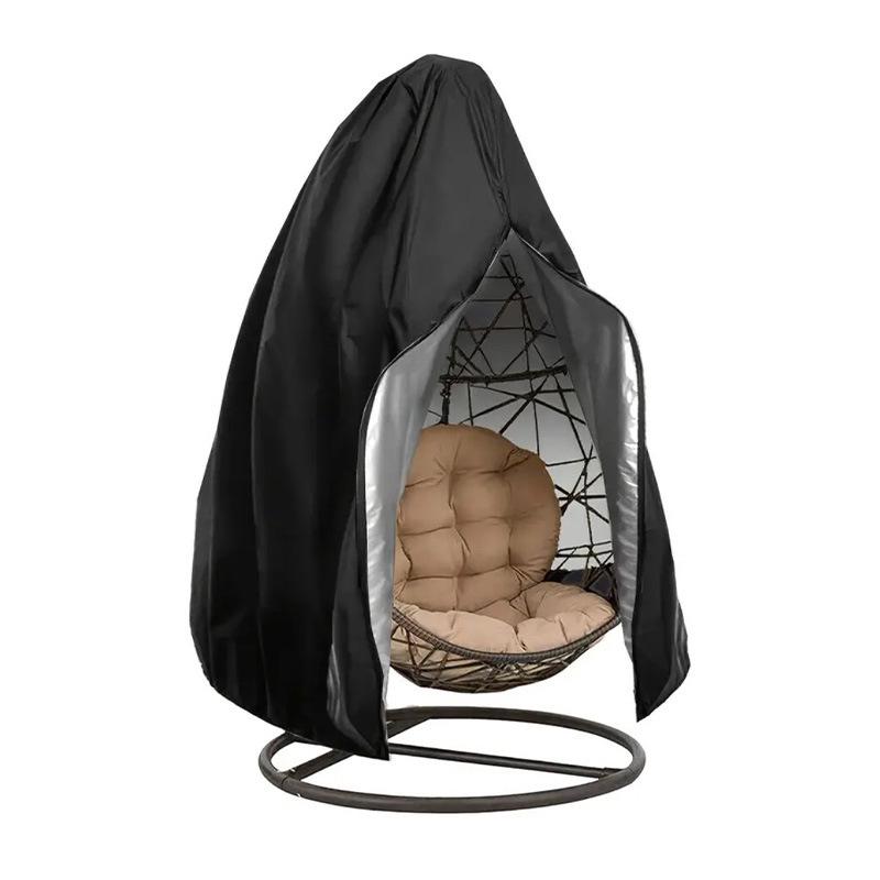 Waterproof Oxford Cloth Cover for Outdoor Hanging Egg Chair with Zipper