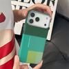 Тонкий Чехол из Углеволокна Clash Цветной Жесткий ПК Чехол для iPhone 17 16 15 14 Pro Max Магнитная Беспроводная Зарядка Ударопрочная Накладка-Бампер