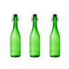 Adelia Glass Swing Stopper Bottle EG 720ml (Set of 3)