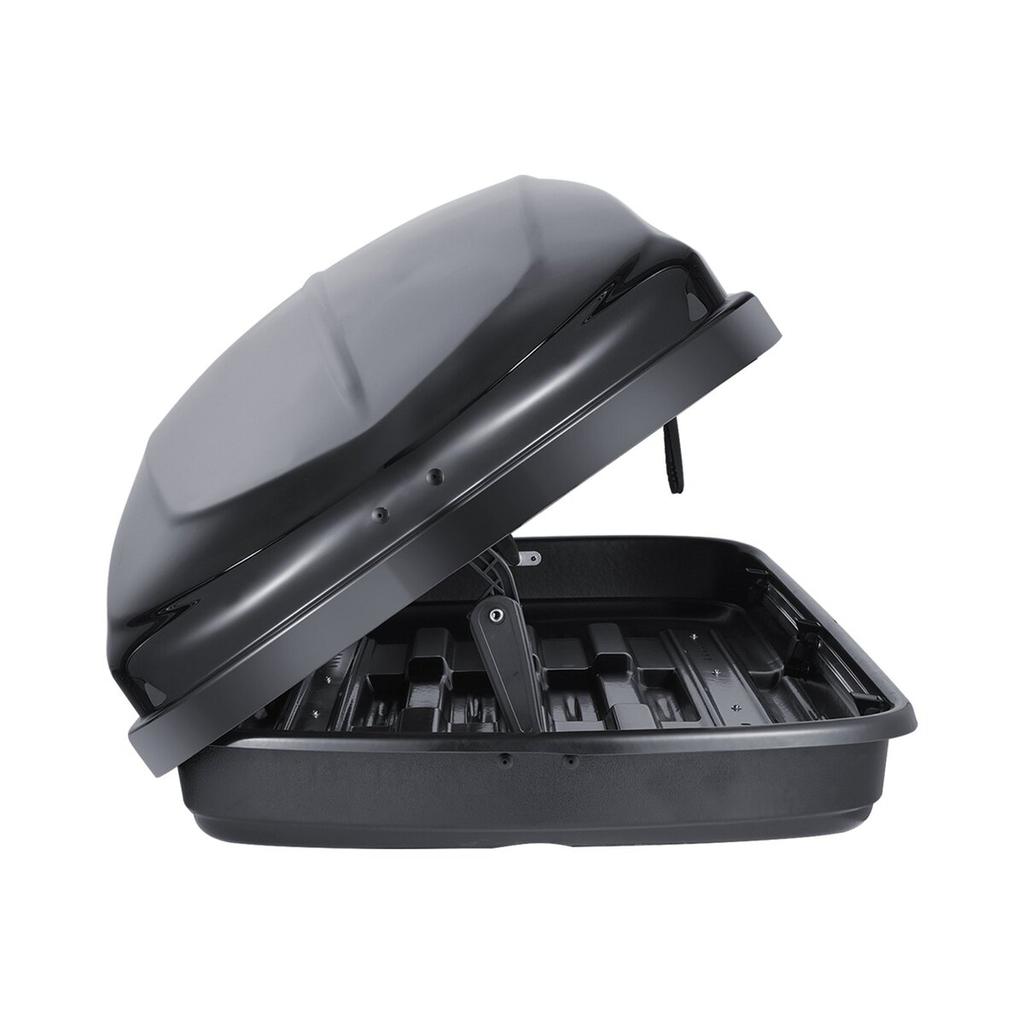 Rooftop Cargo Carrier 8 Cubic Feet Luggage Storage Box ABS for SUVs Cars