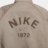 Nike Коллекция спортивной одежды Женский твиловый топ оверсайз с молнией на 1/4 HJ0234-233