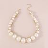 Имитация жемчуга большой жемчужный чокер корейский стиль преувеличенное ожерелье подарок на день рождения