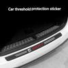 wszp1 Car with Logo Door Carbon Fiber Sill Protector Stickers For Seat Leon 5f Ibiza 6l 6j Leon 1p Cushion Altea Xl Leon Accessories