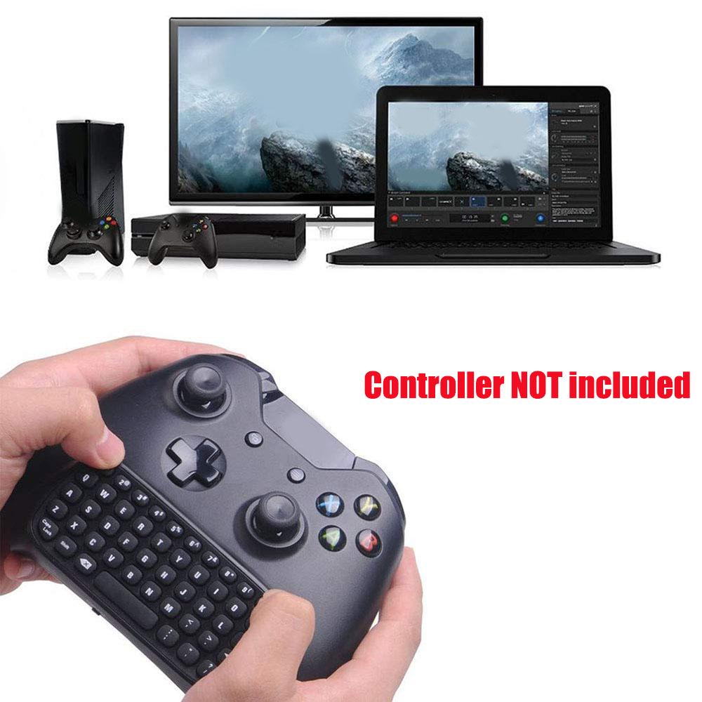 Беспроводная мини-клавиатура 2.4G, ресивер и 3.5 мм разъем для игрового контроллера Xbox One