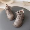 2024 Autumn Zapatos Children Shoes Simple Soft Soled Kids Casual Shoes Trendy Versatile Girl Ankle Boots Anti Slip Winter Boots