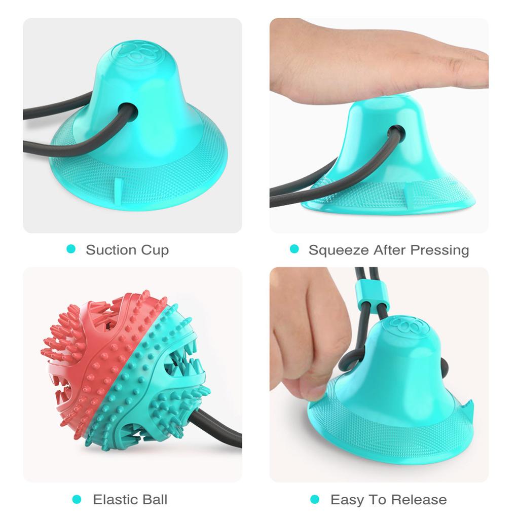 Интерактивные игрушки для собак: Перетягивание каната, умственно стимулирующие игрушки, игрушки для прорезывания зубов у щенков, шариковая игрушка для раздачи еды для маленьких и средних собак