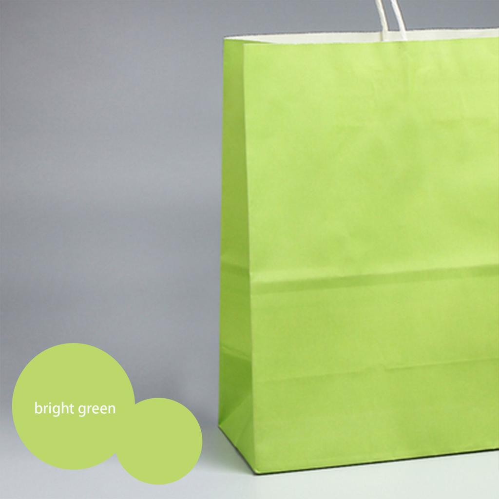 30pcs 18 Colors Optional Solid Color Kraft Paper Bags Can Be Used Multiple Times Shopping Bags, Holiday Gift Packaging Bags