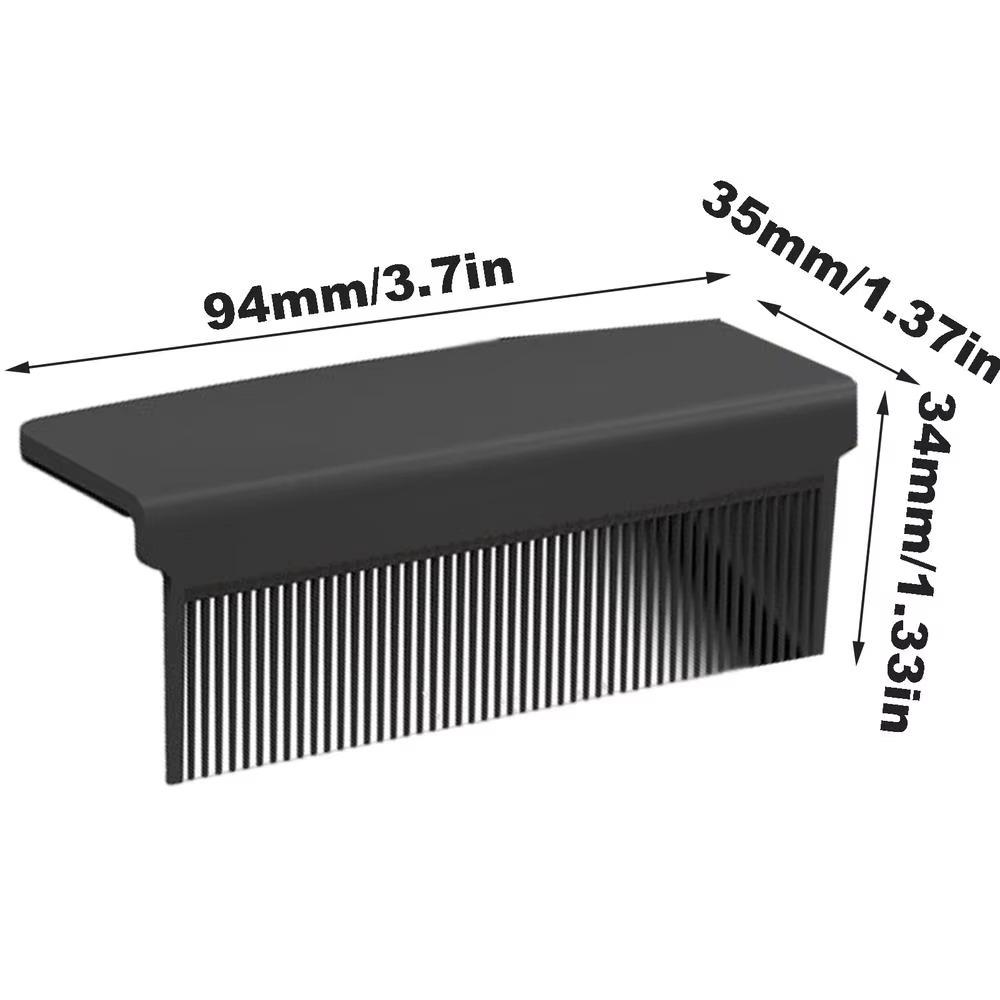 Styling Straight Hair Comb Lightweight Hair Combs Hair Slit Comb  for Flat Ironing Hair Attachment