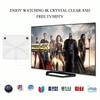 Цифровая телевизионная антенна с высоким коэффициентом усиления, 4K DTV Box Plug EU 5000 Miles Booster, активная внутренняя антенна, плоский дизайн HD